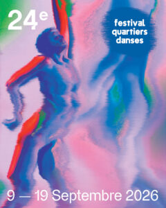 Festival Quartiers Danse affiche