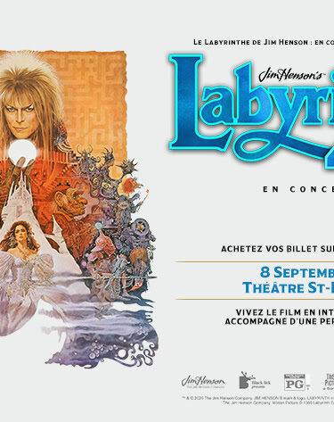 Labyrinth en concert à Montréal pour les 40 ans du film