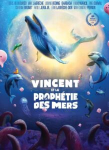 Vinvent et la prophétie des mers, une baleine a bosse qui vit uneaventure sou marine