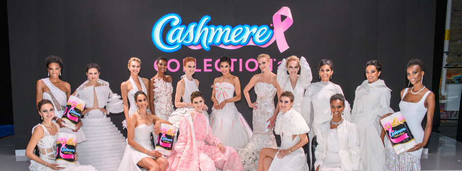Collection Cashmere 2026 Symphonie au profit de la lutte contre le cancer du sein.