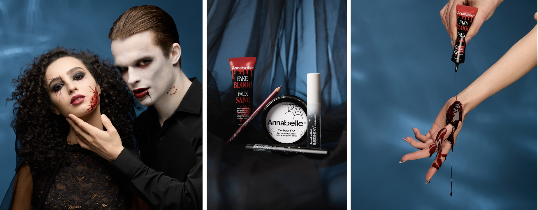 Les cinq produits de maquillage de la collection Halloween 2026 en édition limitée par Annabelle Cosmétiques