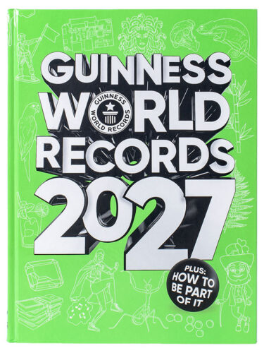 Livre Guinness World Records 2027 : une édition tout en vert