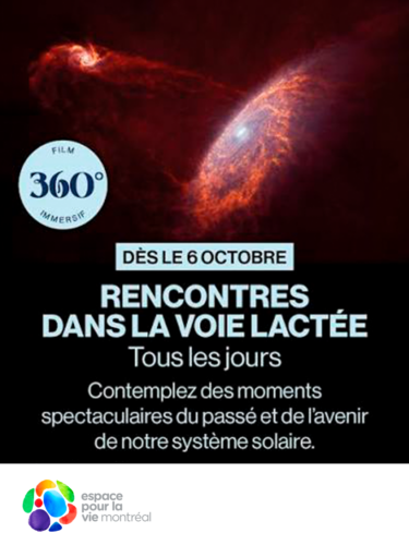 Rencontres dans la Voie lactée : un nouveau film au Planétarium de Montréal