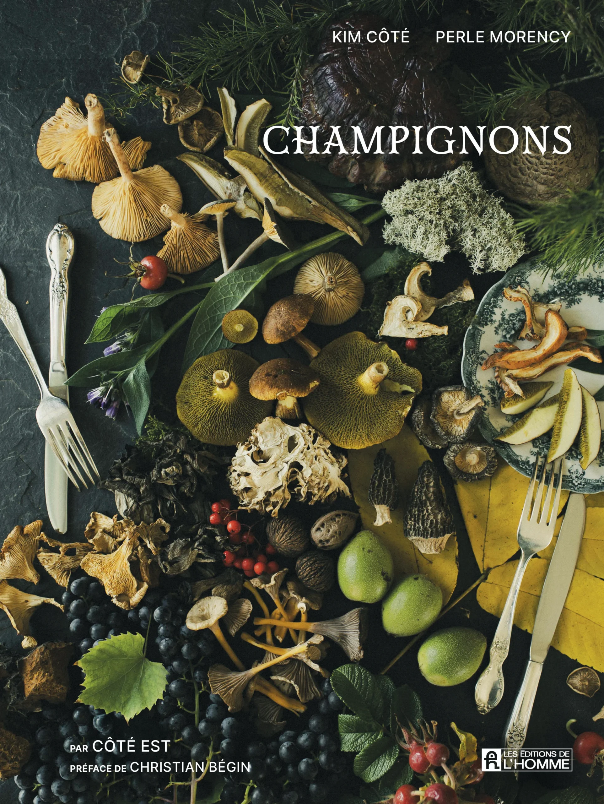 Champignons Kim Côté et Perle Morency