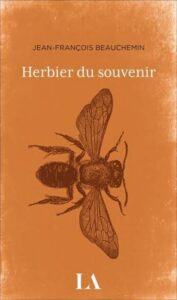 herbier du souvenir couverture orange