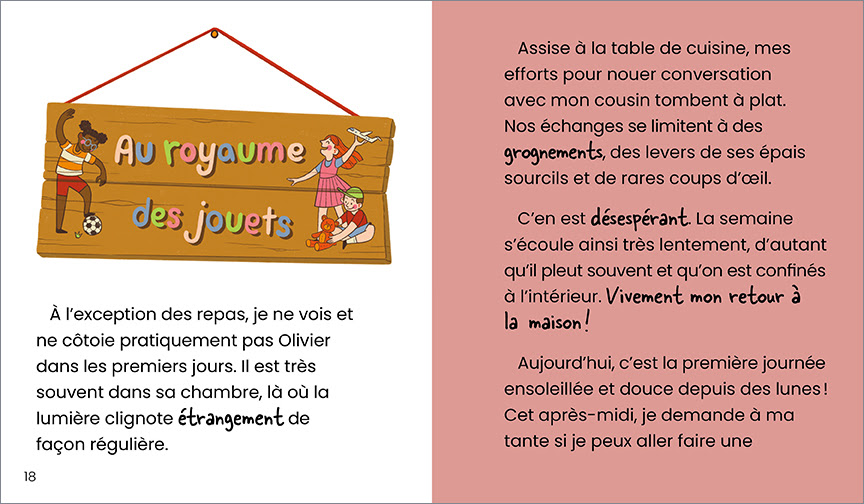 Couverture du livre jeunesse Au Royaume des jouets d’Olivier Munchie illustré par Geneviève Bigué et écrit par Alain M. Bergeron